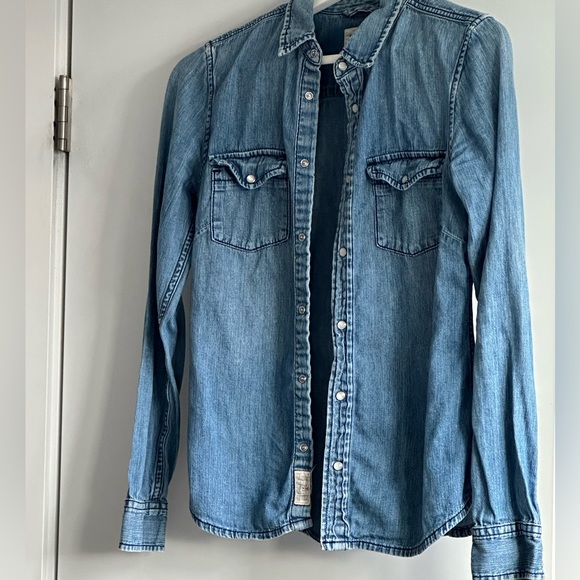 TNA Denim shirt - Picture 3 of 6